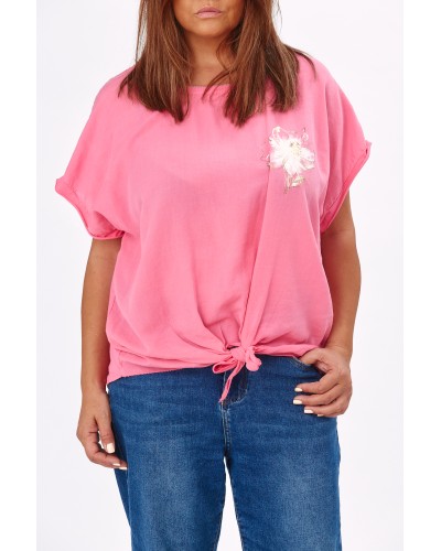 T-shirt Casual Pink GoldFLW