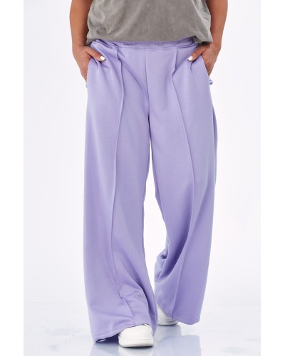 Pantaloni Retro Buzunare Casual LILA