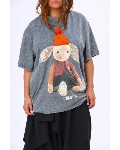 T-shirt Boyfriend IEPURAS Fashion