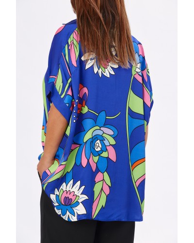 Camasa Retro Matase Mix Viscose