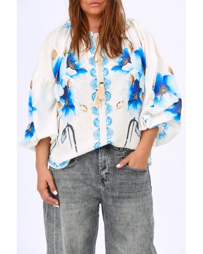 Bluza IE Oversized Flw Blu