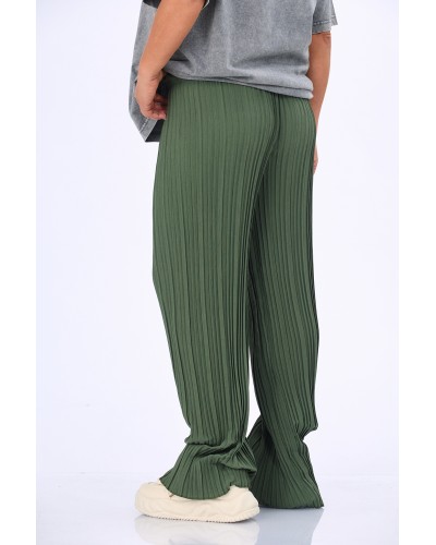 Pantaloni Retro Plissé Betelie Elastica KH