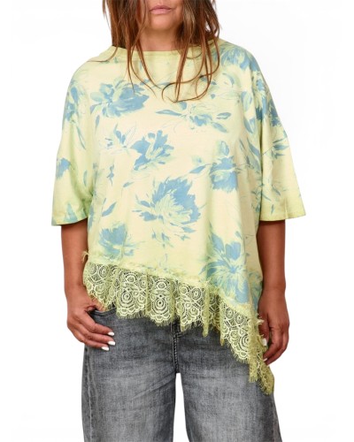 Maglia Asimetrica FLW LACE YELLVER