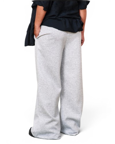 Pantaloni Boyfriend Betelie Elastica Grigio