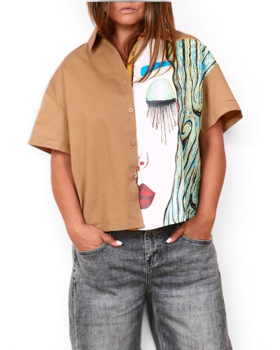 Camasa Boyfriend Korean Girl BG