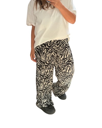 Pantaloni Zebra  Betelie Elastica