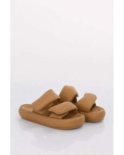 Sandale Boyfriend Cu Arici Material Textil