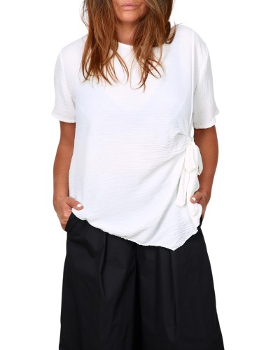 Maglia Casual Viscose Knot Lateral