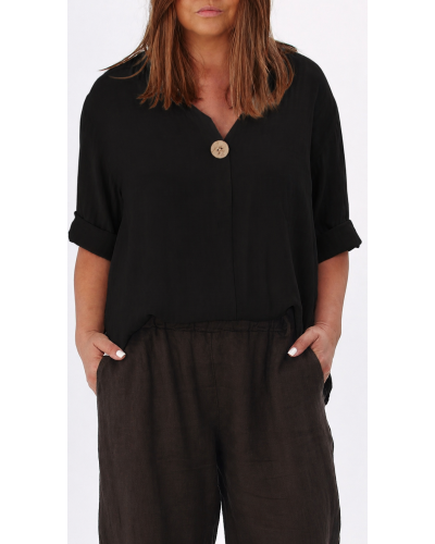 Camasa Summer Cotton Translucide Blk