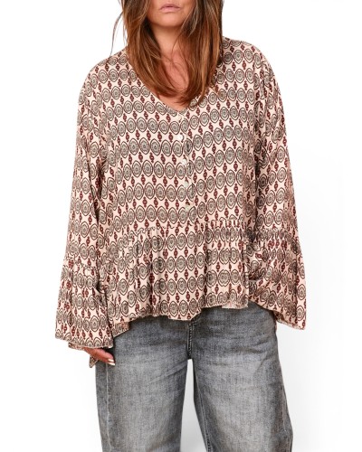 Camasa Viscose Retro