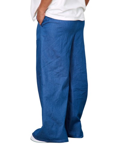 Jeans  Denim Retro Betelie Elastica si Esarfa Detasabila