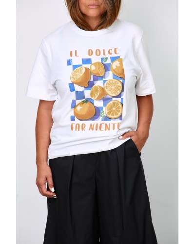 T-shirt Casual Cotton Limone Sicily