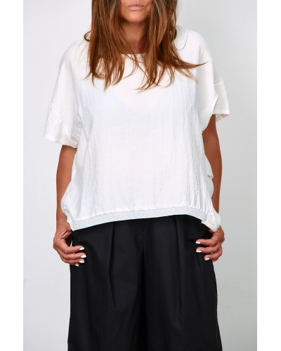 Maglia Summer Usor Asimetrica PTNTCLRWHT