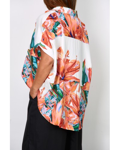 Camasa Oversized Summer Viscose CLFLWOR