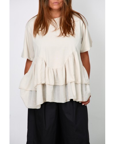 T-shirt Bumbac Volane Stella Milani S26Bg