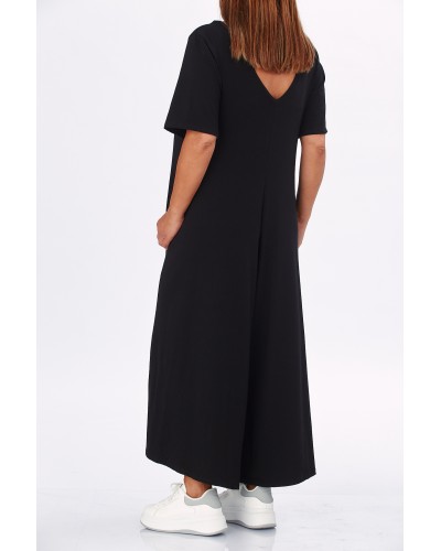 Salopeta Oversized Summer Buzunare BLK