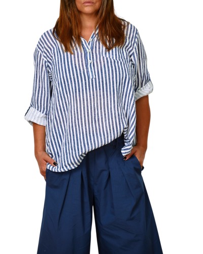 Camasa Summer Boyfriend Dungi BLU