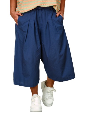Pantaloni Boyfriend Summer Pense Blu Boat