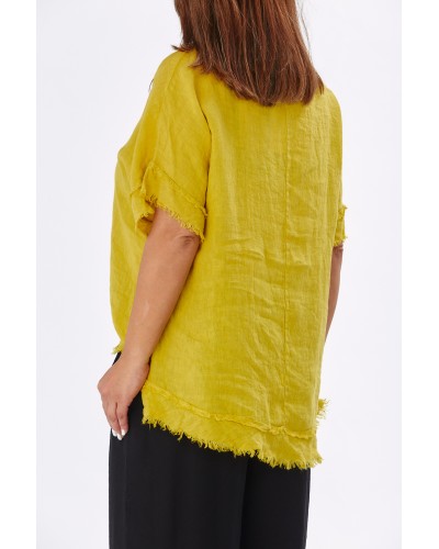 T-shirt Boyfriend Lino Moustard