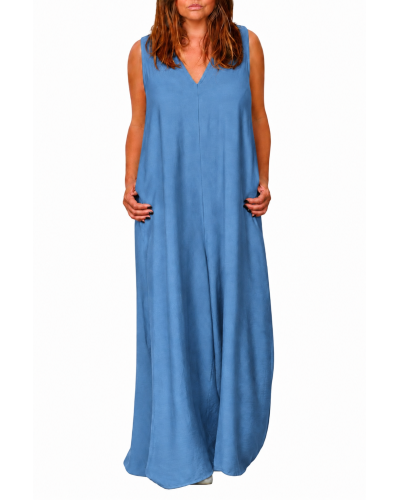 Salopeta Retro Summer Blu