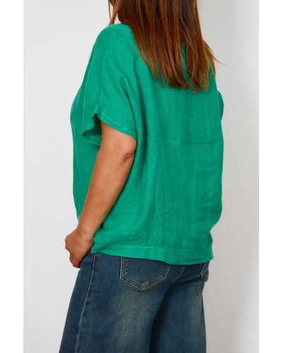 T-shirt Boyfriend Lino Smarald