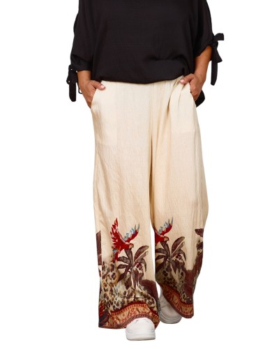 Pantaloni Retro Summer Viscose JPRBR