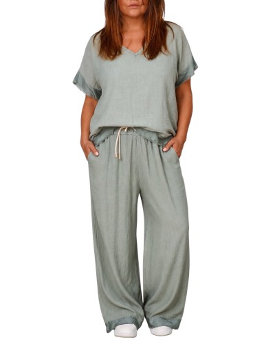 Compleu Summer  Casual Viscose  KH