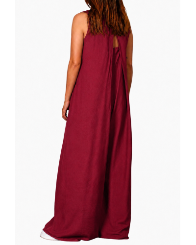 Salopeta Retro Summer Bordeaux