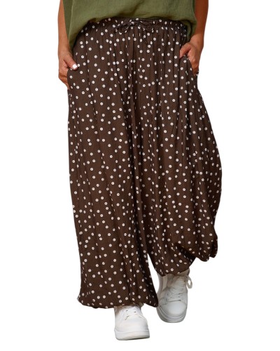 Salvari Boyfriend Betelie Dots Brown/Wht