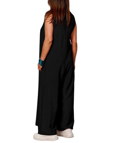 Salopeta Retro ALL Season Boyfriend Buzunare
