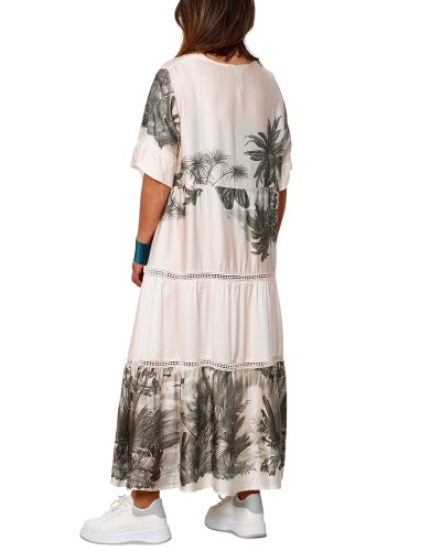Abito Summer Viscose WHT/KH