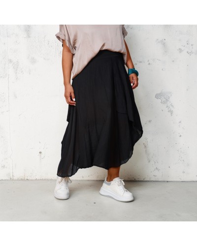 Gonna Betelie Elastica Suprapusa Blk