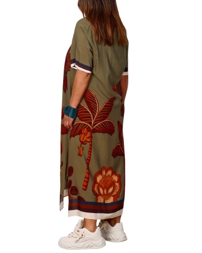 Abito Fly Jungle Print KHOR