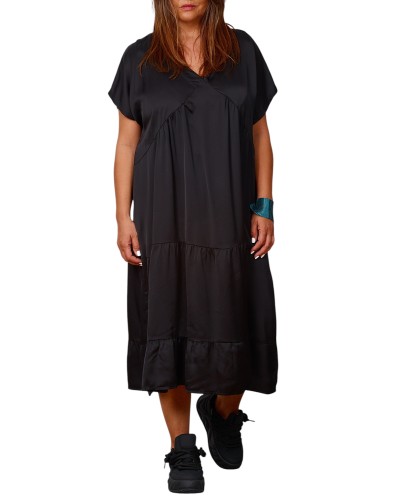 Abito Viscose Oversized Pense Anchior VBLK