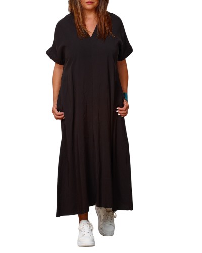 Abito Casual Viscose  Buzunare Basic