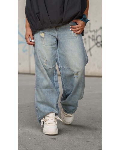 Jeans Boyfriend Balloon Light Denim