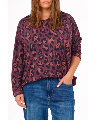 Maglia Boyfriend Casual Cotton Animalia