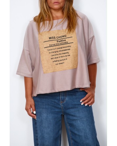 Maglia Boyfriend Fashion Patch