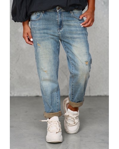 Jeans Boyfriend MomFit Stretch