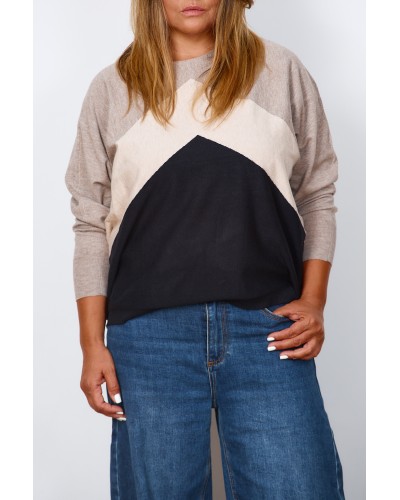 Maglione Viscose Basic Mix Culori