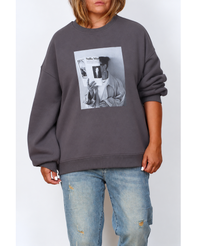Hoodie Boyfriend Oversized PicturePRINT