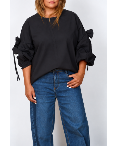 Camasa Stella Milani Maneca Pense BOW