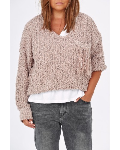 Pullover Oversized KNOT Buzunar Spritz