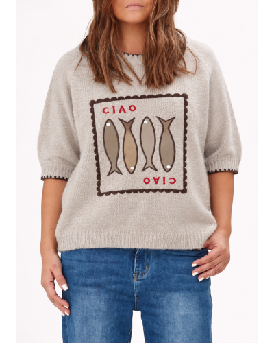 Maglione  Mix Lana Ciao FISH