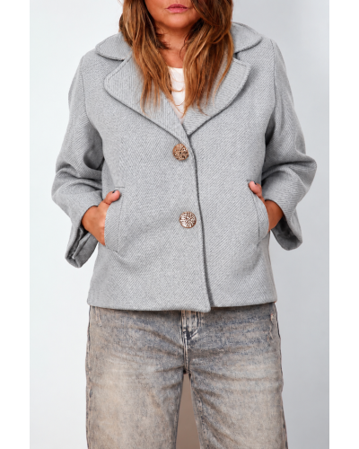 Jacheta Toamna Boyfriend Grigio Light