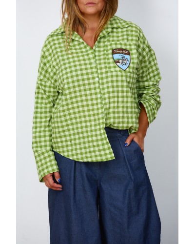 Camasa Boyfriend Retro Howdy Y'all