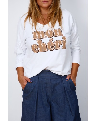 T-shirt Oversized Cotton Mon Chéri