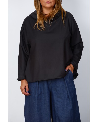 Maglia Viscose Oversized Office Guler