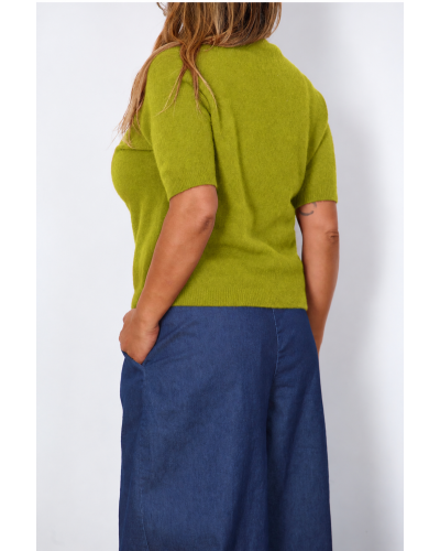 Maglione Basic Lime