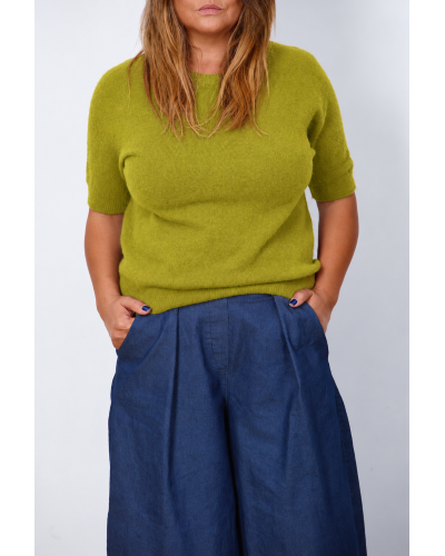 Maglione Basic Lime